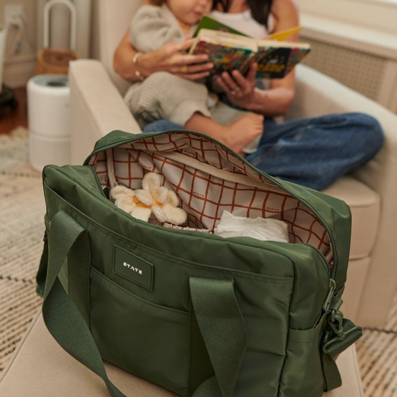 NWT STATE BAGS JORDAN DIAPER TOTE - Picture 4 of 9